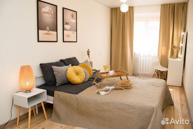 

2-к. квартира, 46 м², 2 кровати
