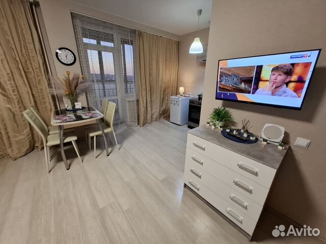 

Квартира-студия, 35 м², 2 кровати