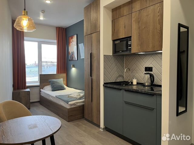 

Квартира-студия в апарт-отеле, 14,1 м², 3/7 эт.