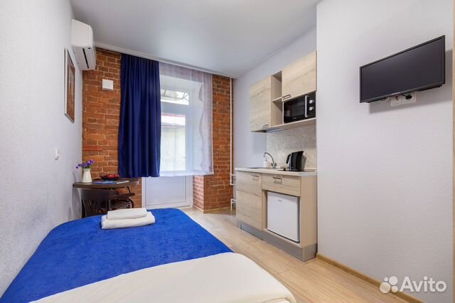 

Квартира-студия в апарт-отеле, 13 м², 1 кровать