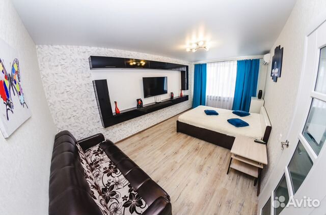

1-к. квартира, 42 м², 2 кровати
