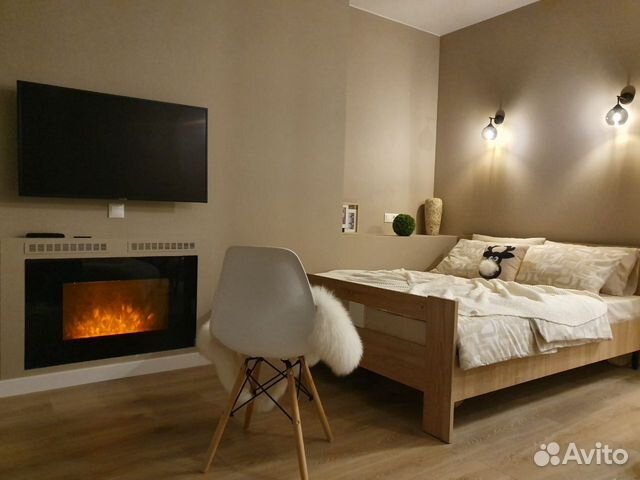 

Квартира-студия, 34 м², 2 кровати