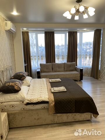 

1-к. квартира, 45 м², 2 кровати