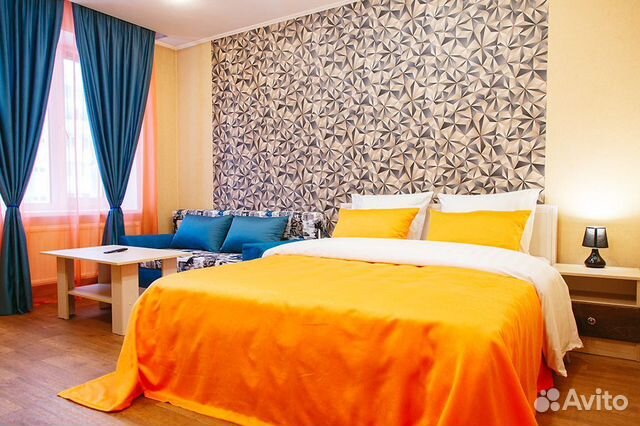 

1-к. квартира, 47 м², 2 кровати