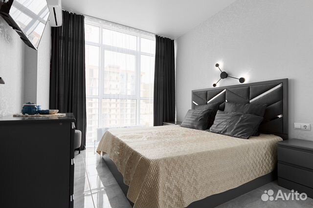 

1-к. квартира, 40 м², 4 кровати