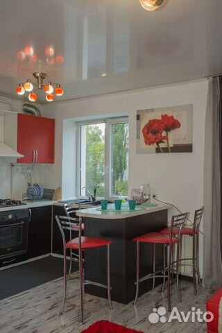 

1-к. квартира, 44 м², 2 кровати