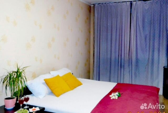 

1-к. квартира, 46 м², 2 кровати