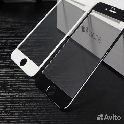 Защитное стекло на iPhone 7 Plus 4D