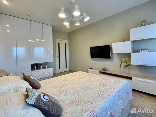 

1-к. квартира, 40 м², 2 кровати