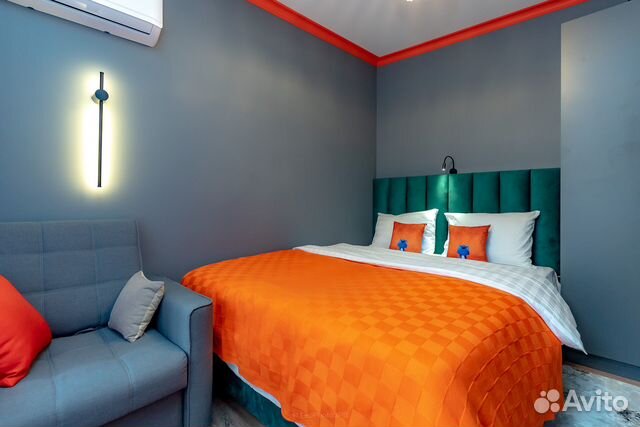 

Квартира-студия, 19 м², 2 кровати