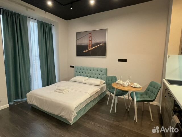 

Квартира-студия, 25 м², 2 кровати