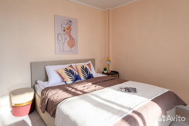 

1-к. квартира, 34 м², 3 кровати