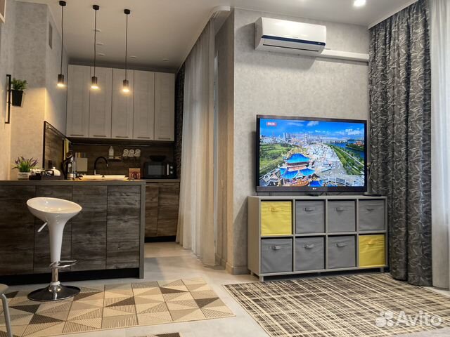 

Квартира-студия, 32 м², 2 кровати