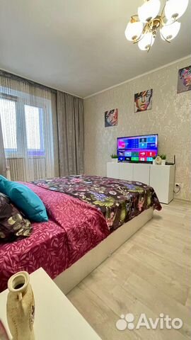 

1-к. квартира, 37 м², 2 кровати