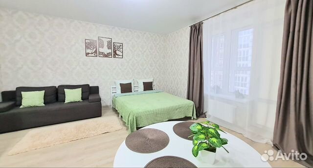 

Квартира-студия, 32,5 м², 2 кровати