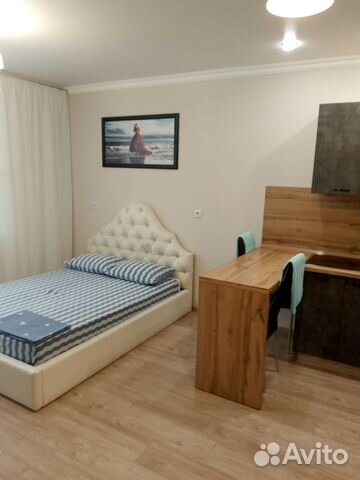 

Квартира-студия, 44 м², 2 кровати
