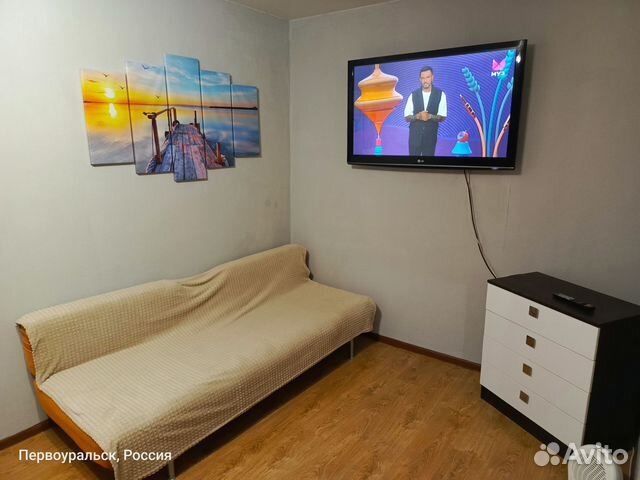 

1-к. квартира, 27 м², 2 кровати
