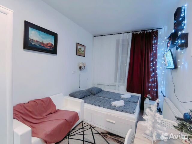 

Квартира-студия, 18 м², 1 кровать