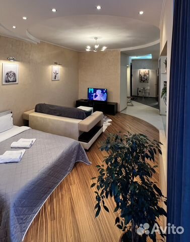 

Квартира-студия, 51 м², 2 кровати
