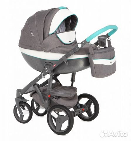 Коляска 2в1adamex Монте Карбон Коляска 2в1adamex Монте Карбон