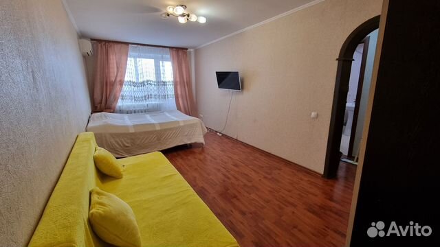 

1-к. квартира, 38 м², 2 кровати