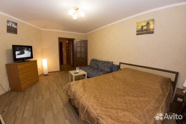 

1-к. квартира, 40 м², 2 кровати