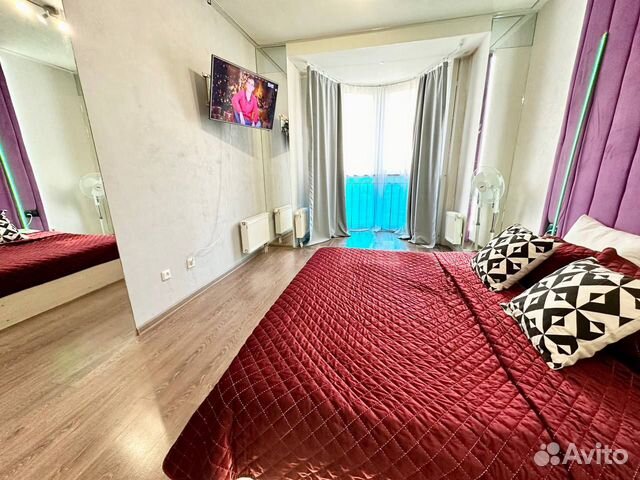 

1-к. квартира, 42 м², 2 кровати