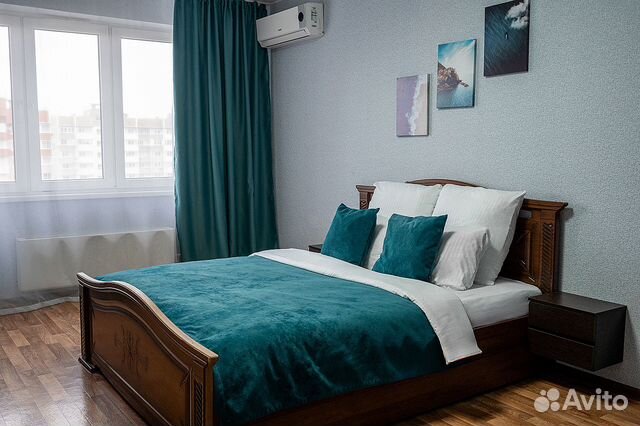 

1-к. квартира, 37 м², 2 кровати