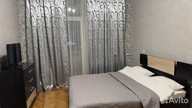 

1-к. квартира, 45 м², 3 кровати