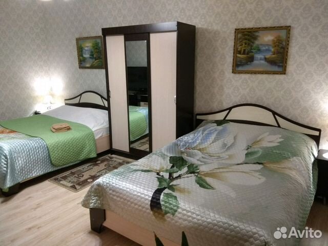 

1-к. квартира, 50 м², 3 кровати