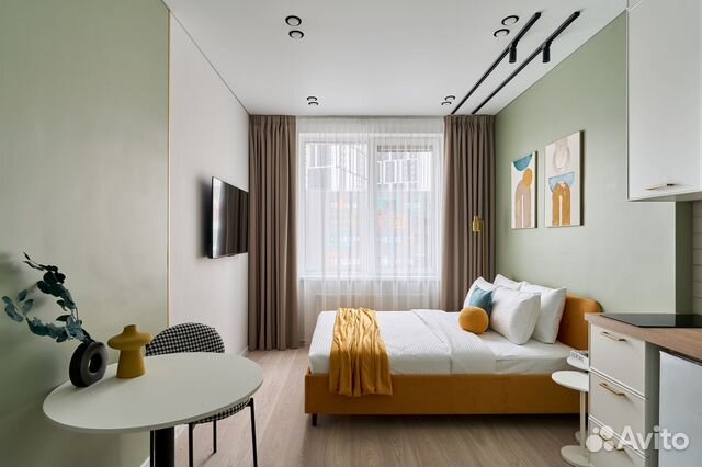 

Квартира-студия, 25 м², 1 кровать