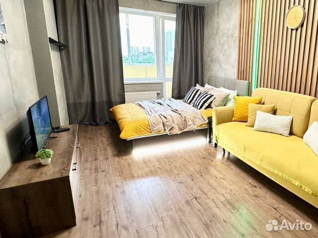 

1-к. квартира, 44,4 м², 2 кровати