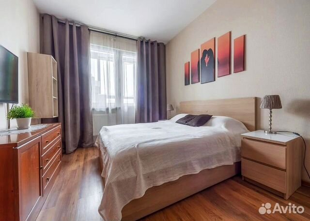 

1-к. квартира, 42 м², 1 кровать