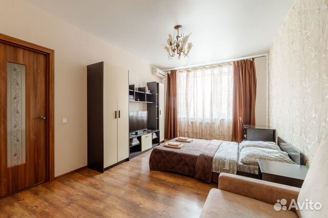 

1-к. квартира, 40 м², 3 кровати