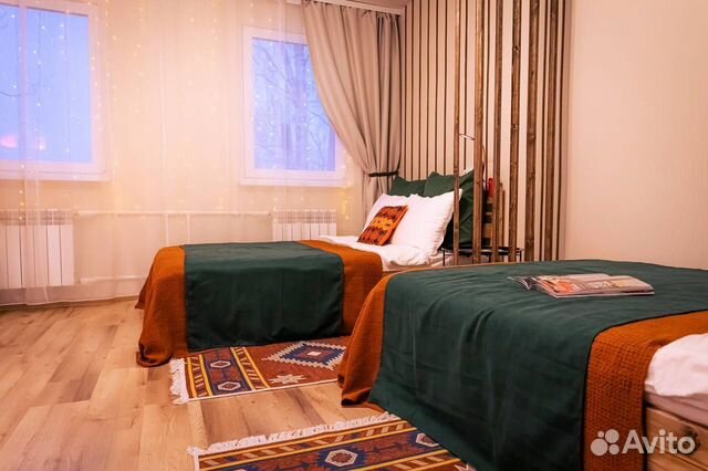 

Квартира-студия, 25 м², 2 кровати