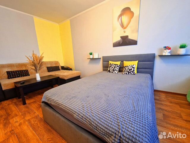 

1-к. квартира, 38 м², 3 кровати