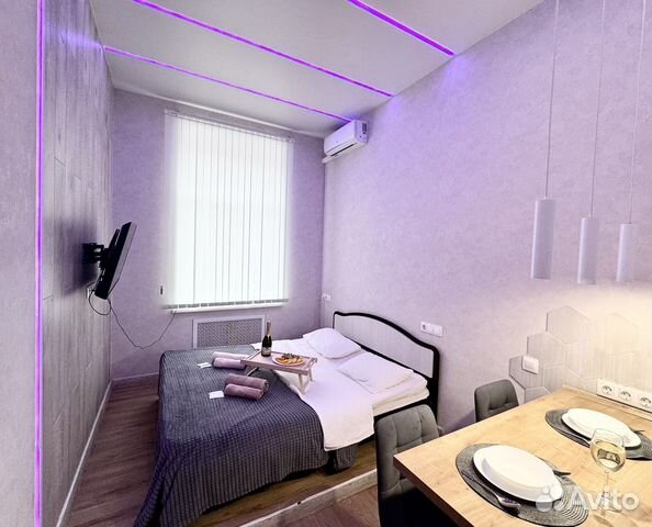 

Квартира-студия, 25 м², 2 кровати