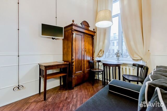 

Квартира-студия в апарт-отеле, 14 м², 2 кровати