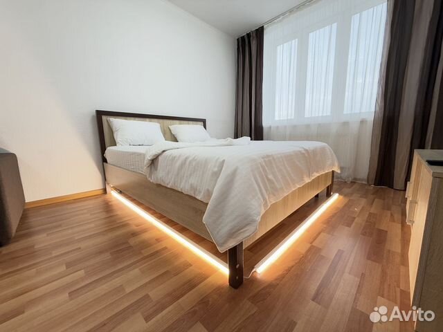 

Квартира-студия, 45 м², 2 кровати