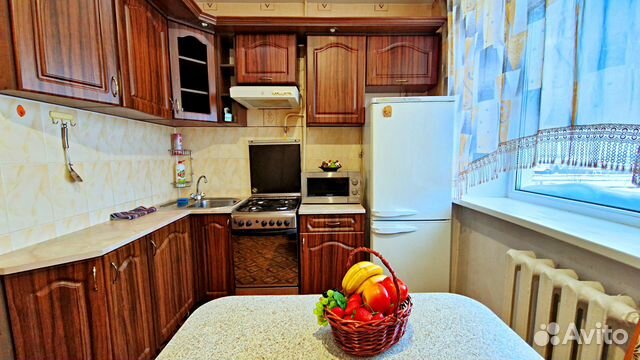 

1-к. квартира, 39 м², 3 кровати