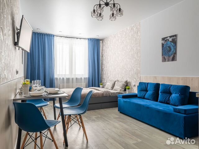 

Квартира-студия, 25 м², 2 кровати