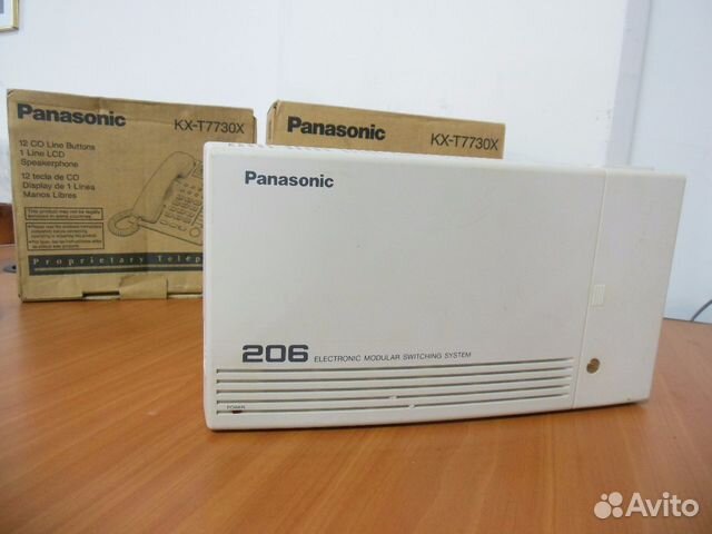 Атс уфа. АТС Panasonic KX-t206. Panasonic KX-t206 (2x6).