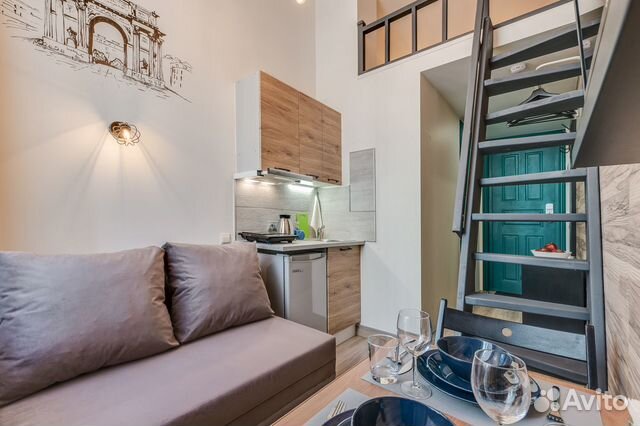 

Квартира-студия в апарт-отеле, 10 м², 11 кроватей