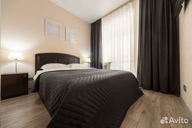 

2-к. квартира, 43,5 м², 2 кровати