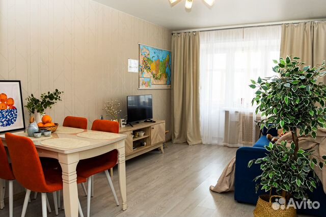 

2-к. квартира, 42 м², 3 кровати