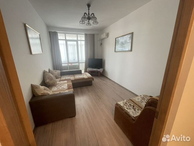 

1-к. квартира, 50 м², 2 кровати