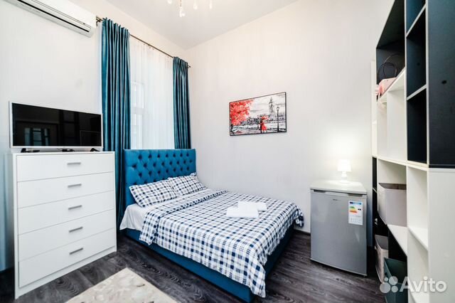 

Квартира-студия, 24 м², 2 кровати