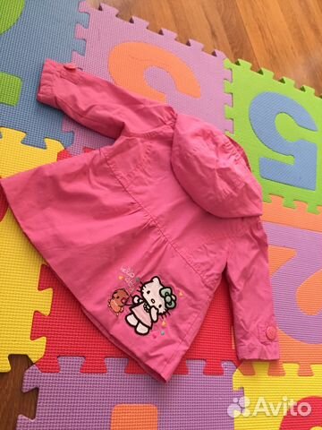 Плащ-ветровка Hello Kitty