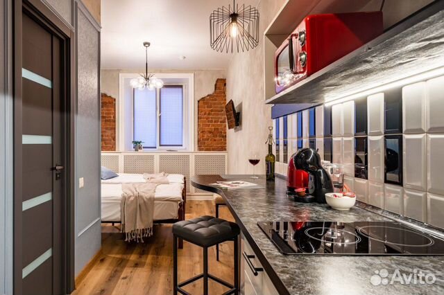 

Квартира-студия, 21 м², 2 кровати