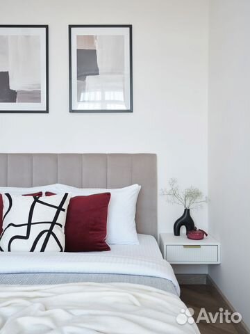 

Квартира-студия, 36 м², 2 кровати